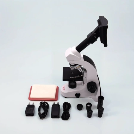 Микроскоп школьный Эврика 40х-1280х LCD цифровой